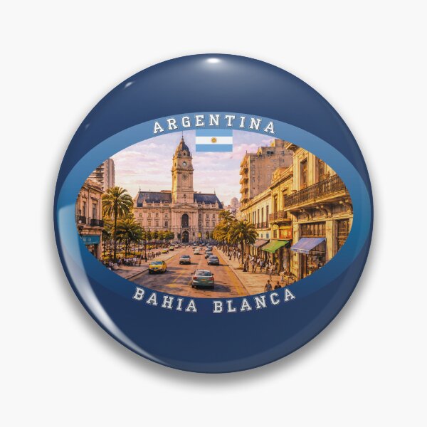 Item preview, Bahia Blanca Argentina Travel designed and sold by Thistle-TShop.