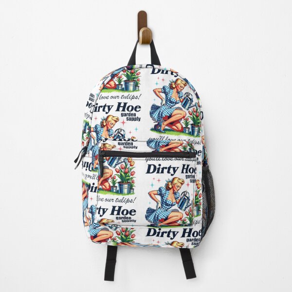 Item preview, Dirty Hoe Garden Supply Retro Pinup Tulip Humor Sarcastic designed and sold by jakaun.
