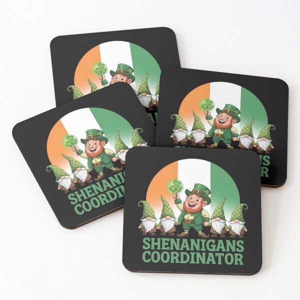 Item preview, Shenanigans Coordinator St Patrick’s Day Gnome designed and sold by OlakunleOloroz.