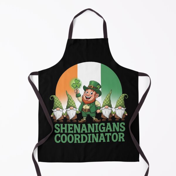 Item preview, Shenanigans Coordinator St Patrick’s Day Gnome designed and sold by OlakunleOloroz.