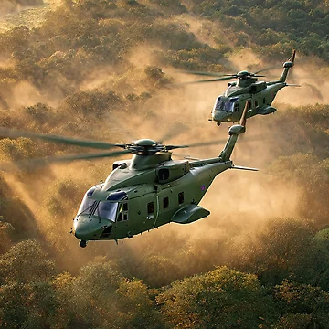 Artwork thumbnail, Merlin Rising by Skyframe Aviation