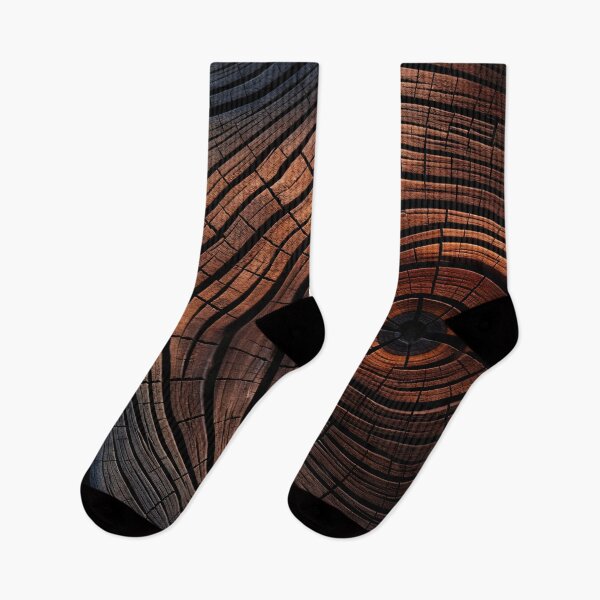 Item preview, Dark Wood Grain Rings designed and sold by Kaleidoscope Print.