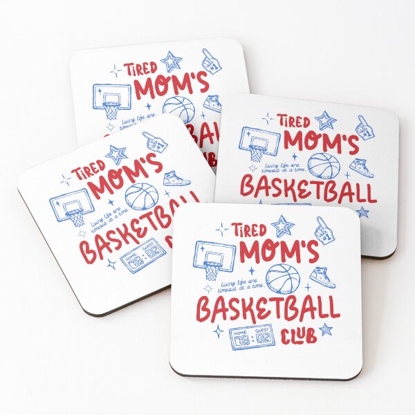 Item preview, Tired Moms Basketball Club Matching Game Day Basketball Team designed and sold by jakaun.