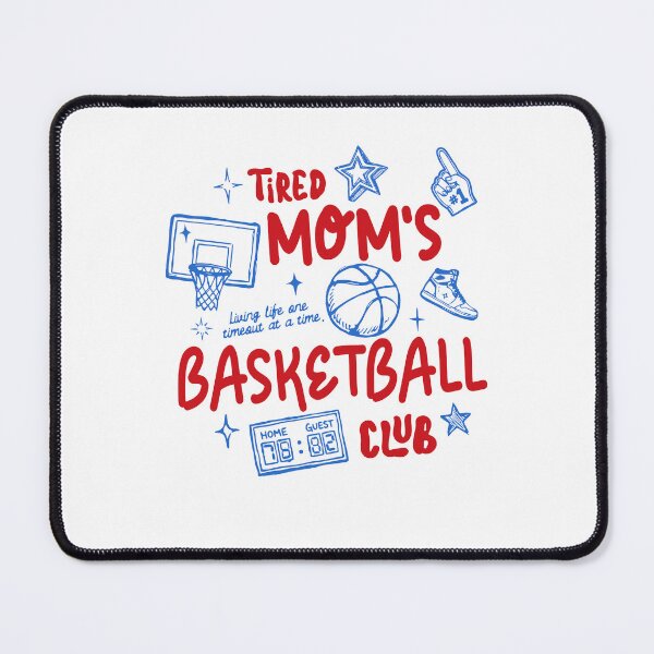 Item preview, Tired Moms Basketball Club Matching Game Day Basketball Team designed and sold by jakaun.
