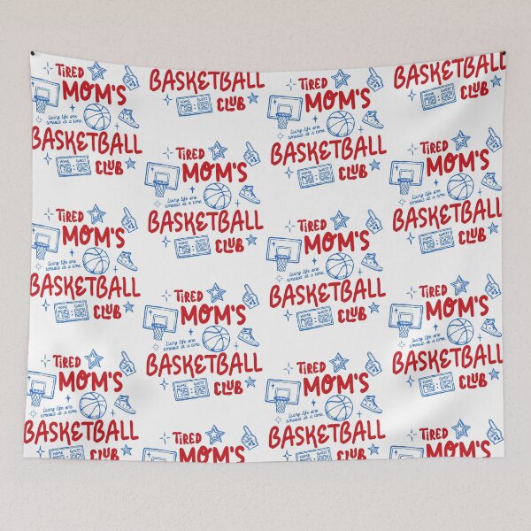 Item preview, Tired Moms Basketball Club Matching Game Day Basketball Team designed and sold by jakaun.