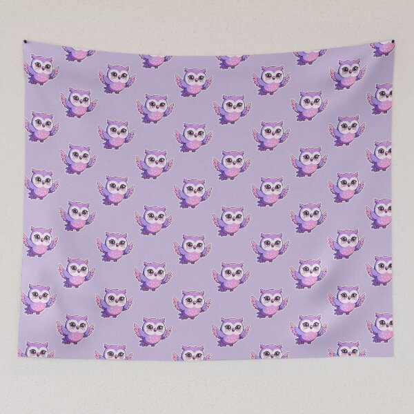 Item preview, Adorable Flying Owl designed and sold by LauraMK.
