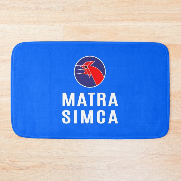 Item preview,  Matra Simca 1973 logo - white designed and sold by retropetrol.