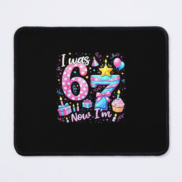 Item preview, 7th Birthday Girl Kids Shirt I was 6 Now I'm 7 Year Old designed and sold by Juansustait.