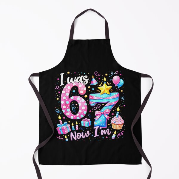 Item preview, 7th Birthday Girl Kids Shirt I was 6 Now I'm 7 Year Old designed and sold by Juansustait.