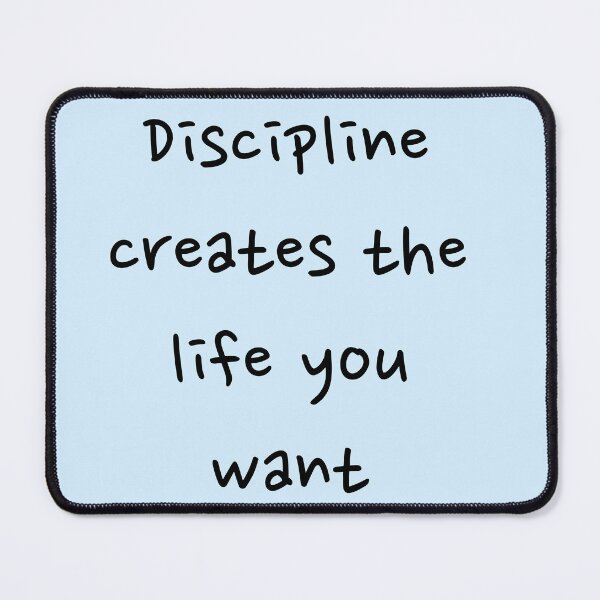 Item preview, Discipline creates the life you want  designed and sold by Creations by lyne.