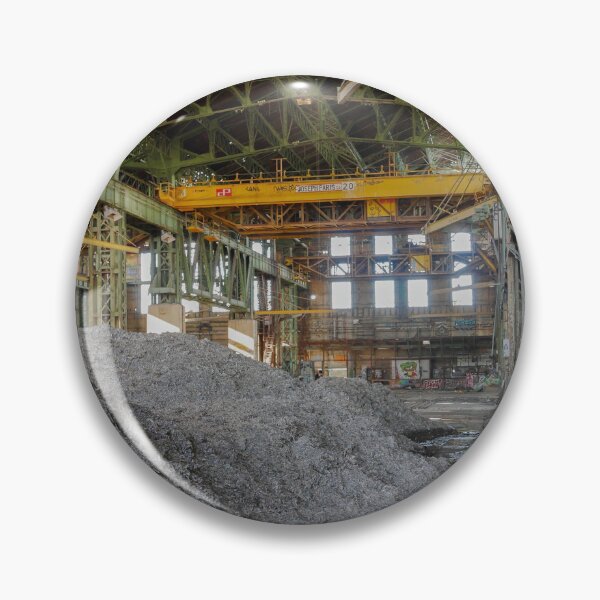 Item preview, Industrial Chaos - Abandoned Hangar and Overhead Crane designed and sold by MagaliRuffato.