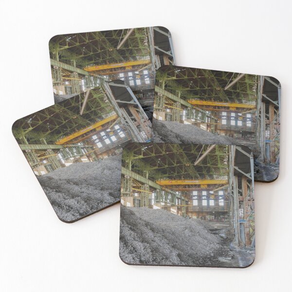 Item preview, Industrial Chaos - Abandoned Hangar and Overhead Crane designed and sold by MagaliRuffato.