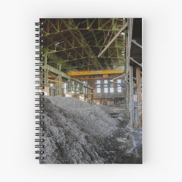 Item preview, Industrial Chaos - Abandoned Hangar and Overhead Crane designed and sold by MagaliRuffato.