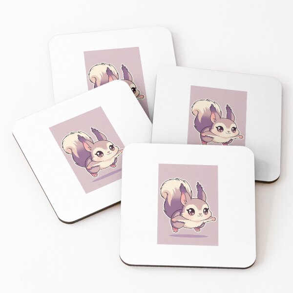 Item preview, Chibi Flying Squirrel Kawaii Glide designed and sold by LauraMK.