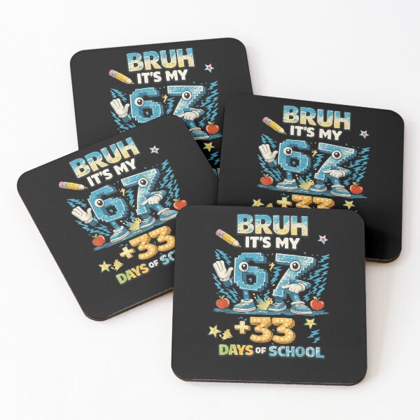 Item preview, Funny Kids 6 7 Bruh Its My 67 33 Days of School 100th Day designed and sold by Juansustait.