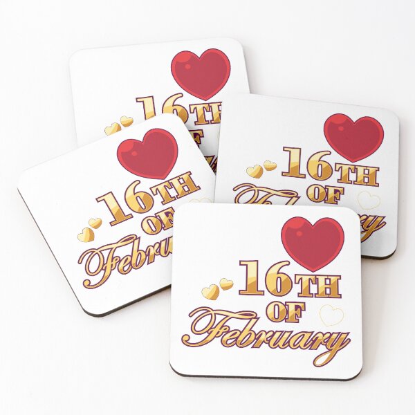 Item preview, 16 th of february happy valentines day designed and sold by neonabdrawn.
