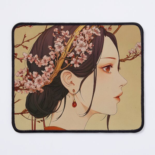 Item preview, Maidens of the Four Seasons I | Spring Cherry Blossom designed and sold by FlowNestStudio.