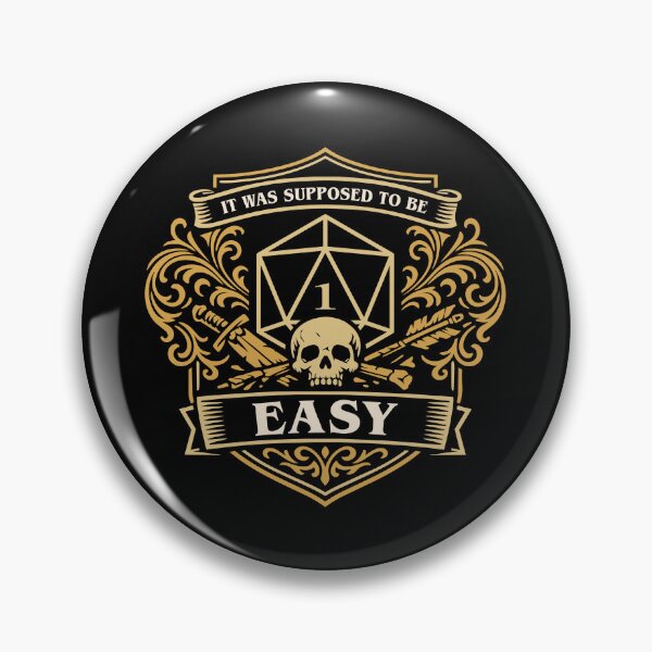 Item preview, It Was Supposed to be Easy Funny Tabletop RPG designed and sold by pixeptional.