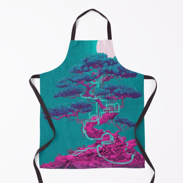 Item preview, Cybernetic Bonsai: Neon Zen Ukiyo-e Fusion designed and sold by chi3-jp.