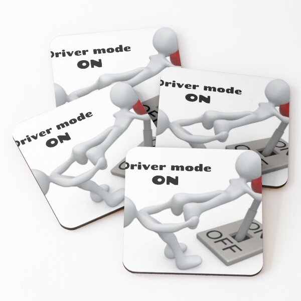 Item preview, Driver Mode On Funny Driving Design designed and sold by ser-Ile.