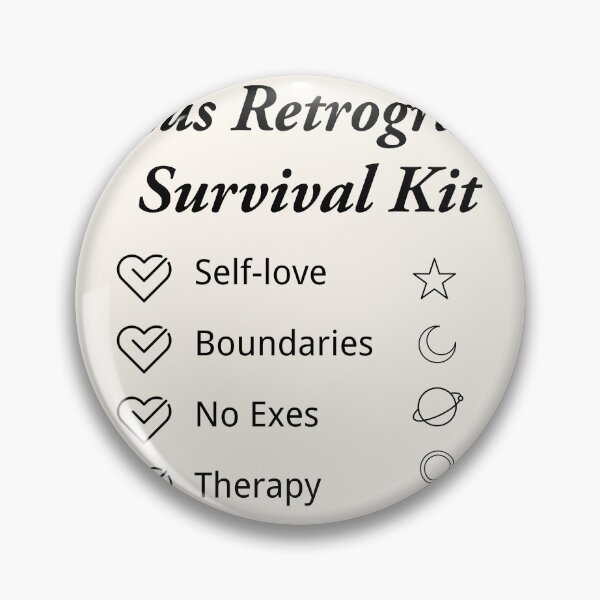 Item preview, Venus Retrograde Survival Kit - Astrology Valentine's Self-Care Checklist designed and sold by ElihanexArts.