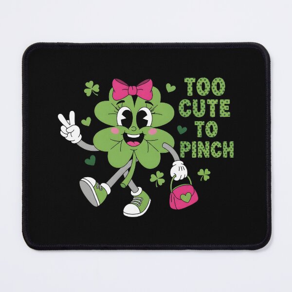 Item preview, Too Cute to Pinch Groovy Shamrock St Patricks Day designed and sold by OlakunleOloroz.