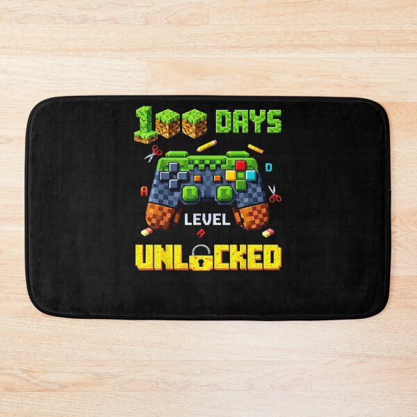 Item preview, Funny 100 Days Level Unlocked Gaming 100 Days of School Boys designed and sold by Juansustait.