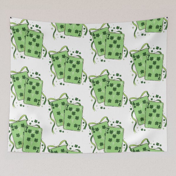 Item preview, 67 Six Seven Playing Cards St.Patrick's Day Shamrock Irish designed and sold by jakaun.