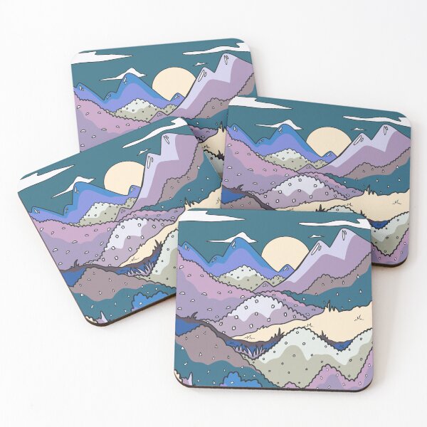 Item preview, Evening lands designed and sold by Swadeillustrations.
