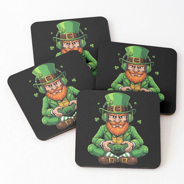Item preview, Video Game Leprechaun St Patricks Day Gamer Gaming designed and sold by OlakunleOloroz.