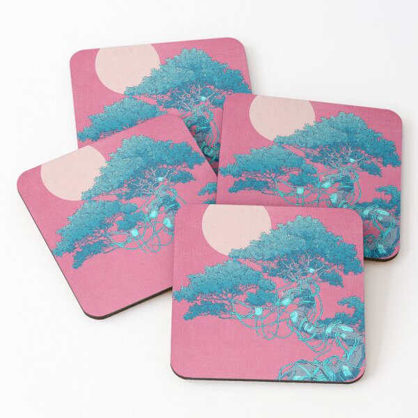 Item preview, Mechanical Spirit: Cyber Bonsai in Sunset Pink designed and sold by chi3-jp.