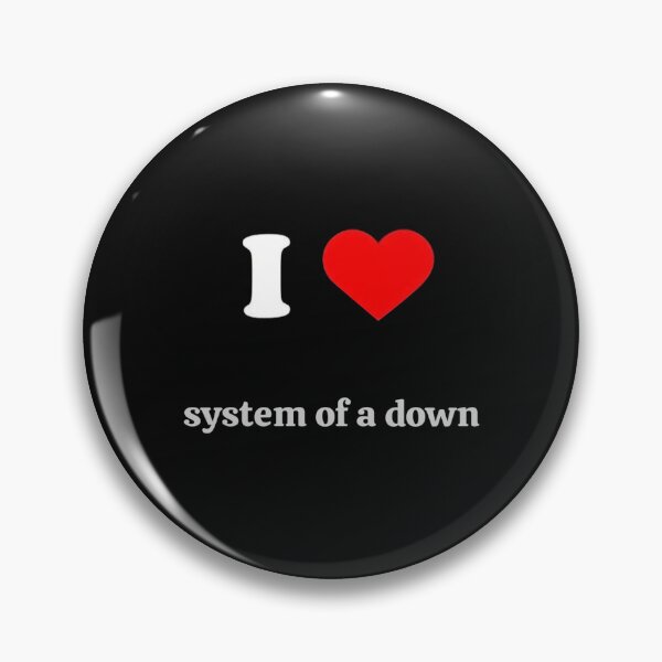 Item preview, I Love System of a Down - Simple Heart Design designed and sold by WatsonSchultz.