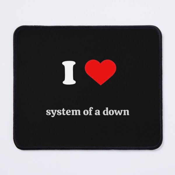 Item preview, I Love System of a Down - Simple Heart Design designed and sold by WatsonSchultz.