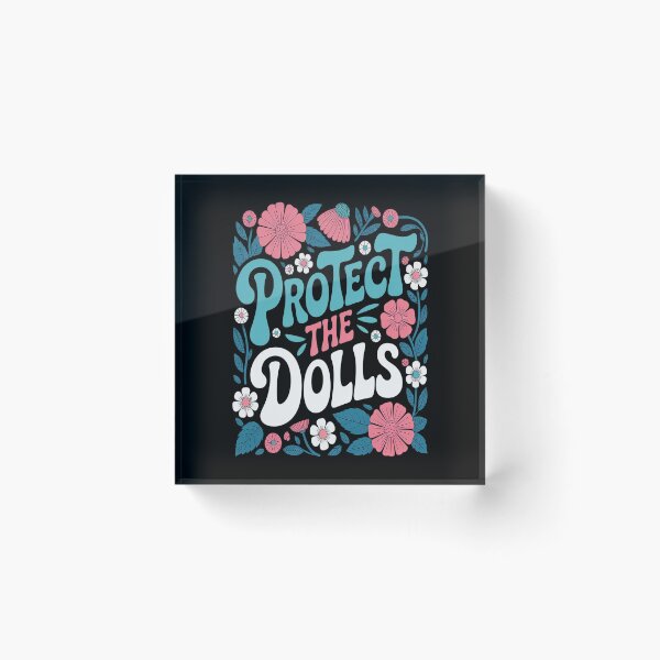 Item preview, Protect The Dolls Flowers Trans Rights LGBTQ+ designed and sold by kakashinn.