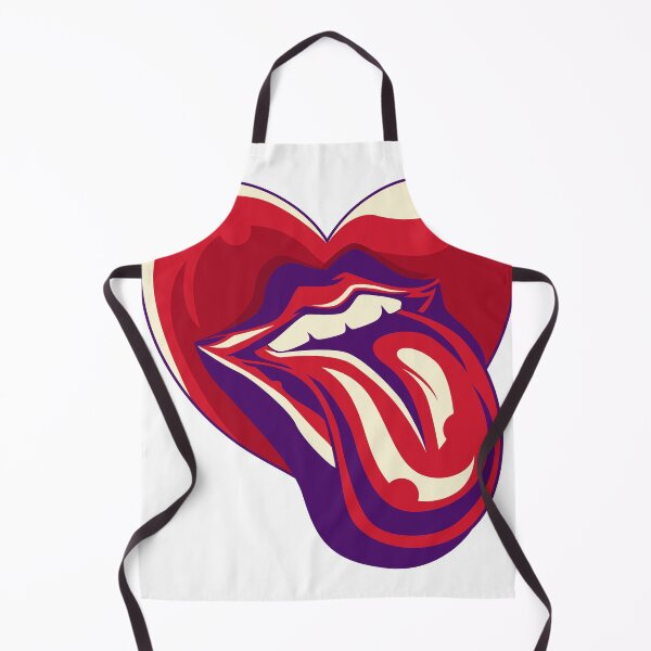 Item preview, surrealistic love heart with a mouth and tongue designed and sold by neonabdrawn.