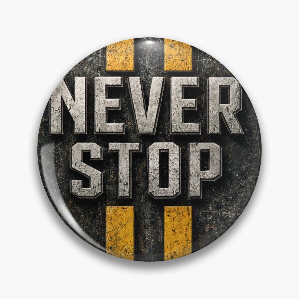 Item preview, Never Stop Motivation Quote designed and sold by Kaleidoscope Print.