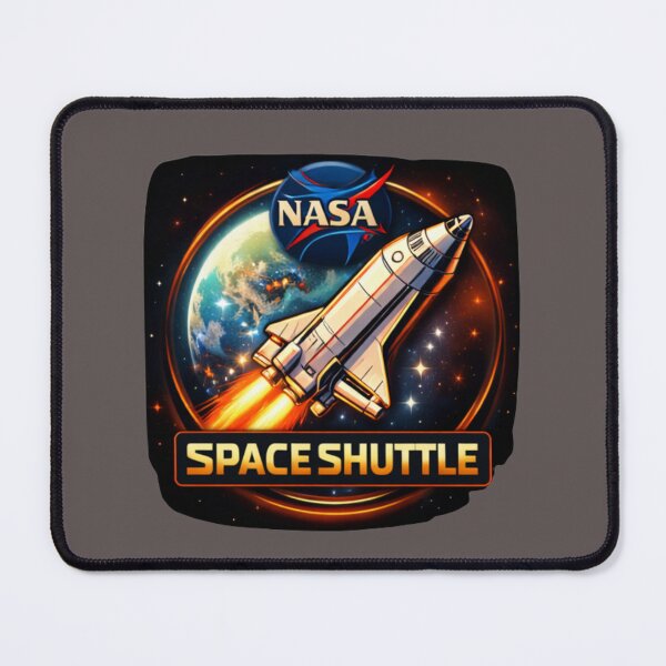 Item preview, Space Shuttle Launch - Retro NASA - Inspired Space Art designed and sold by Nature's Palette.