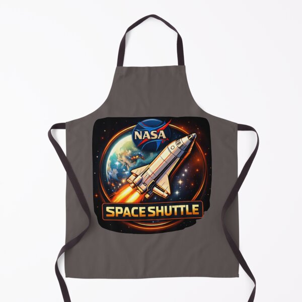 Item preview, Space Shuttle Launch - Retro NASA - Inspired Space Art designed and sold by Nature's Palette.