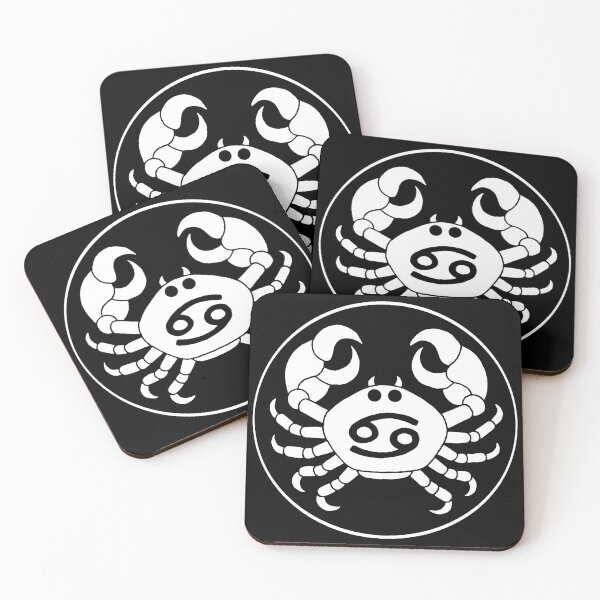 Item preview, The astrological sign of Cancer (white) designed and sold by Lagueny.