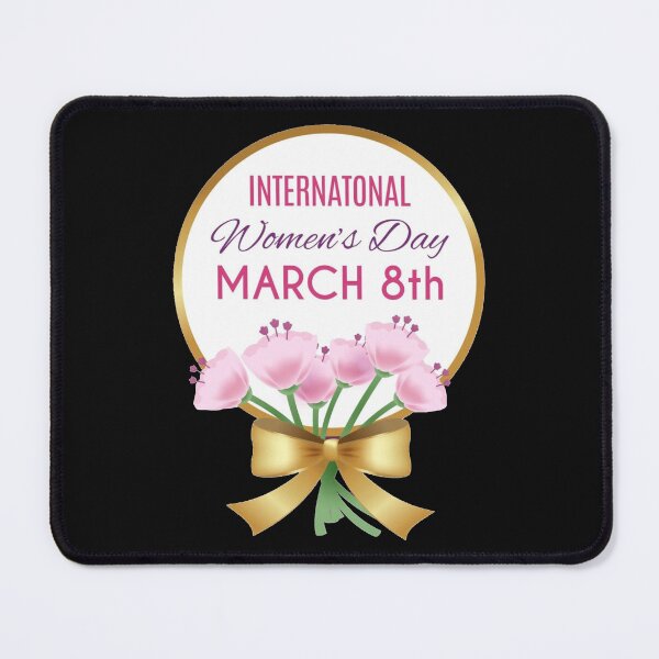 Item preview, Elegant International Women's Day Pink Floral Design designed and sold by WatsonSchultz.