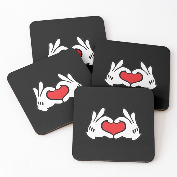 Item preview, Cartoon Glove Heart Hands - Retro Love Sign designed and sold by WatsonSchultz.