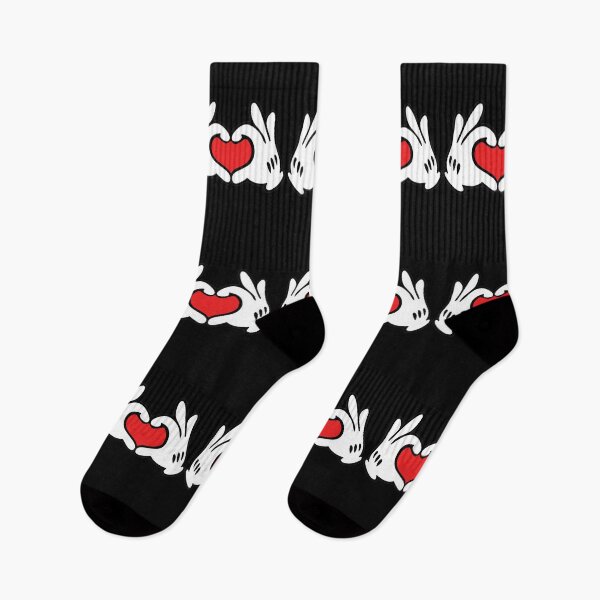 Item preview, Cartoon Glove Heart Hands - Retro Love Sign designed and sold by WatsonSchultz.