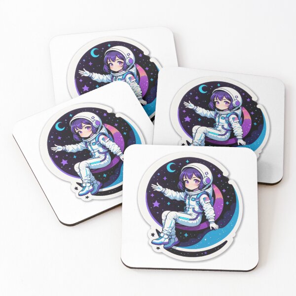 Item preview, Astronaut Girl Reaching for the Stars designed and sold by NovaDigitalArt45.