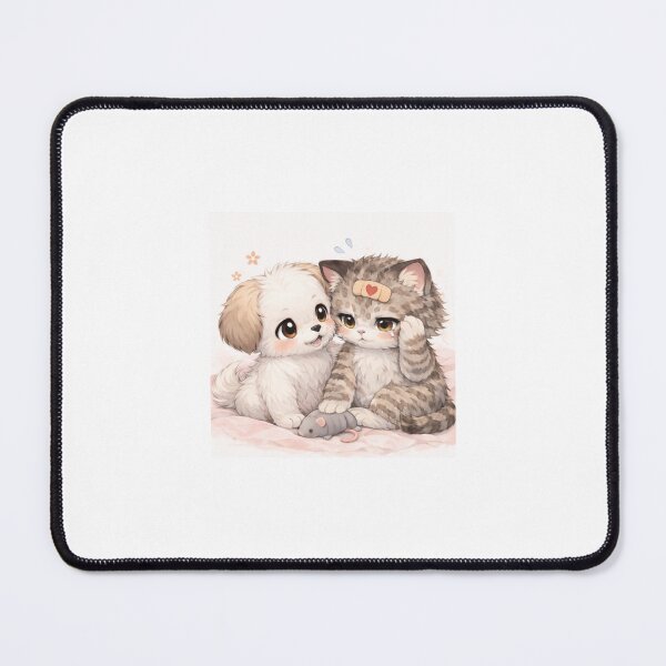 Item preview, Clumsy Friends with a Bandage designed and sold by LovelyCatGalaxy.
