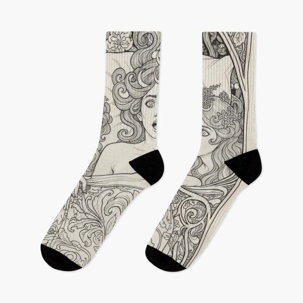 Item preview, Mythic Sapphic Tarot-style Line Art designed and sold by NickWhittleArt.