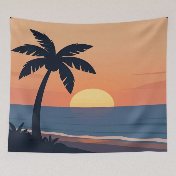 Item preview, Tropical Sunset Serenity designed and sold by myforestfog.