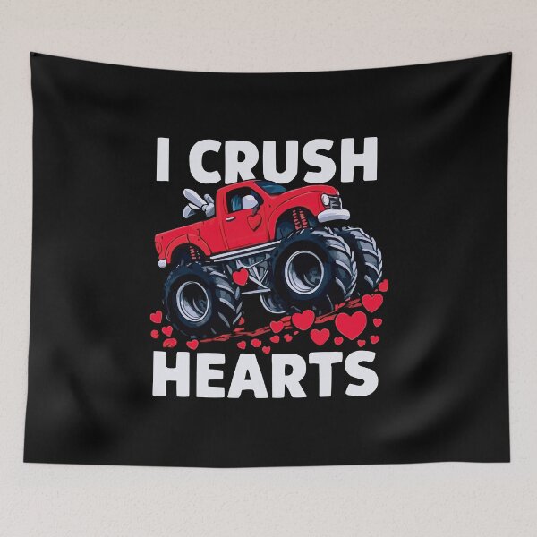 Item preview, I Crush Hearts Bold Anti Love Statement Dark Romance Aesthetic Design designed and sold by zelvian.