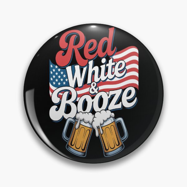 Item preview, Red White and Booze 4th of July designed and sold by kakashinn.