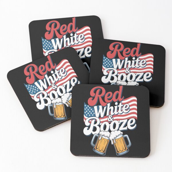 Item preview, Red White and Booze 4th of July designed and sold by kakashinn.