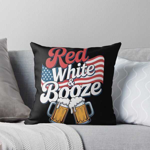 Item preview, Red White and Booze 4th of July designed and sold by kakashinn.